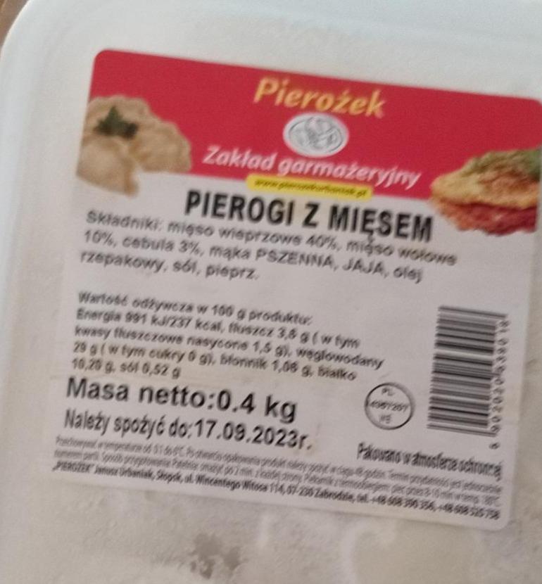 Zdjęcia - Pierogi z mięsem Pierożek