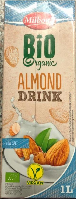 Zdjęcia - Bio organic almond drink Milbona