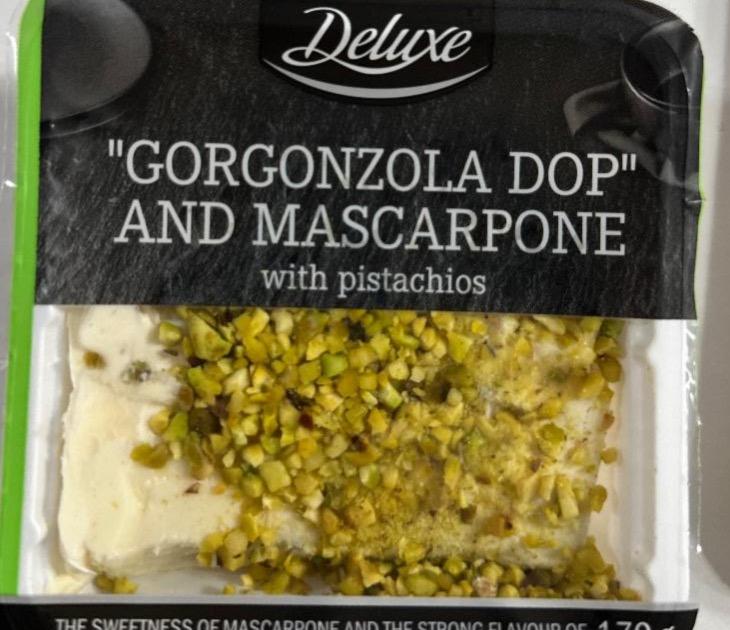 Zdjęcia - 'Gorgonzola dop' and mascarpone with pistachios Deluxe