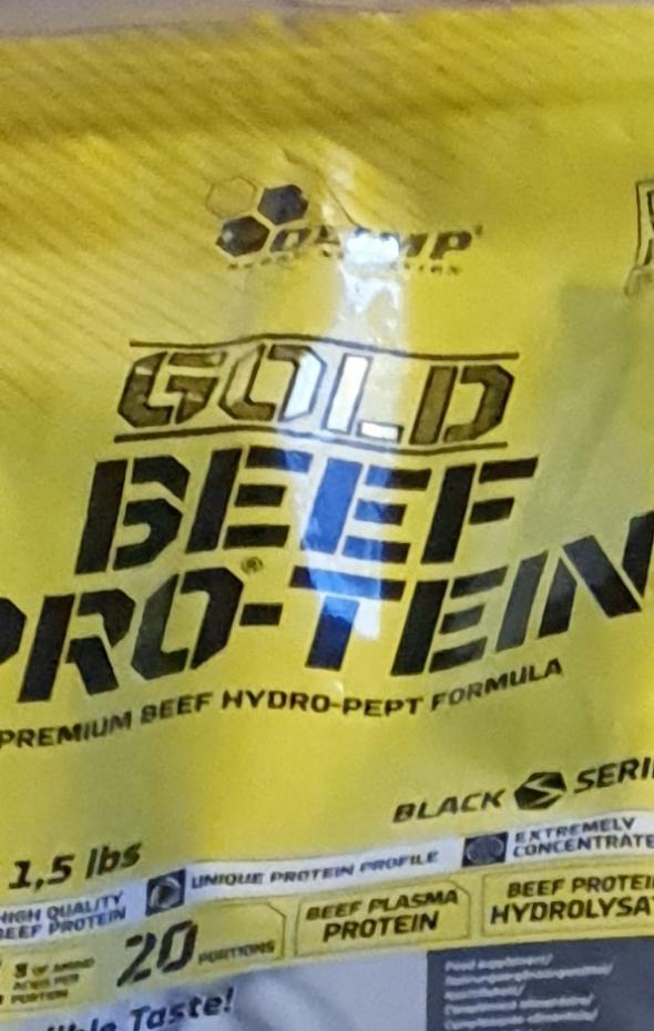 Zdjęcia - Olimp Gold Beef Protein