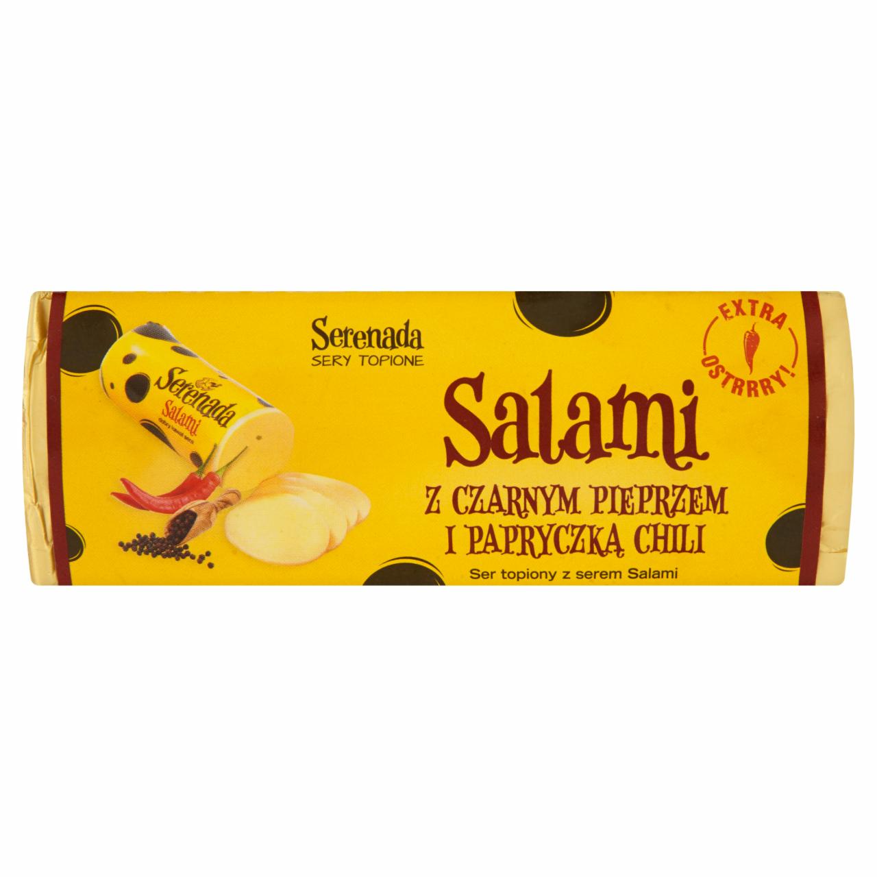 Zdjęcia - Serenada Ser topiony Salami z czarnym pieprzem i papryczką chili 100 g