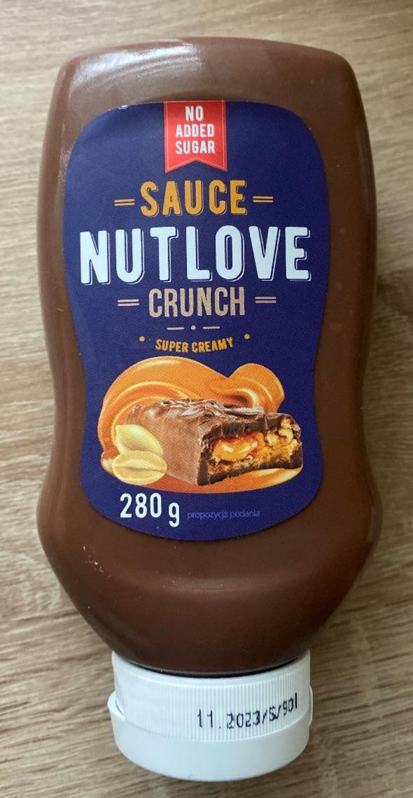 Zdjęcia - Sauce Crunch Super Creamy NUTLOVE