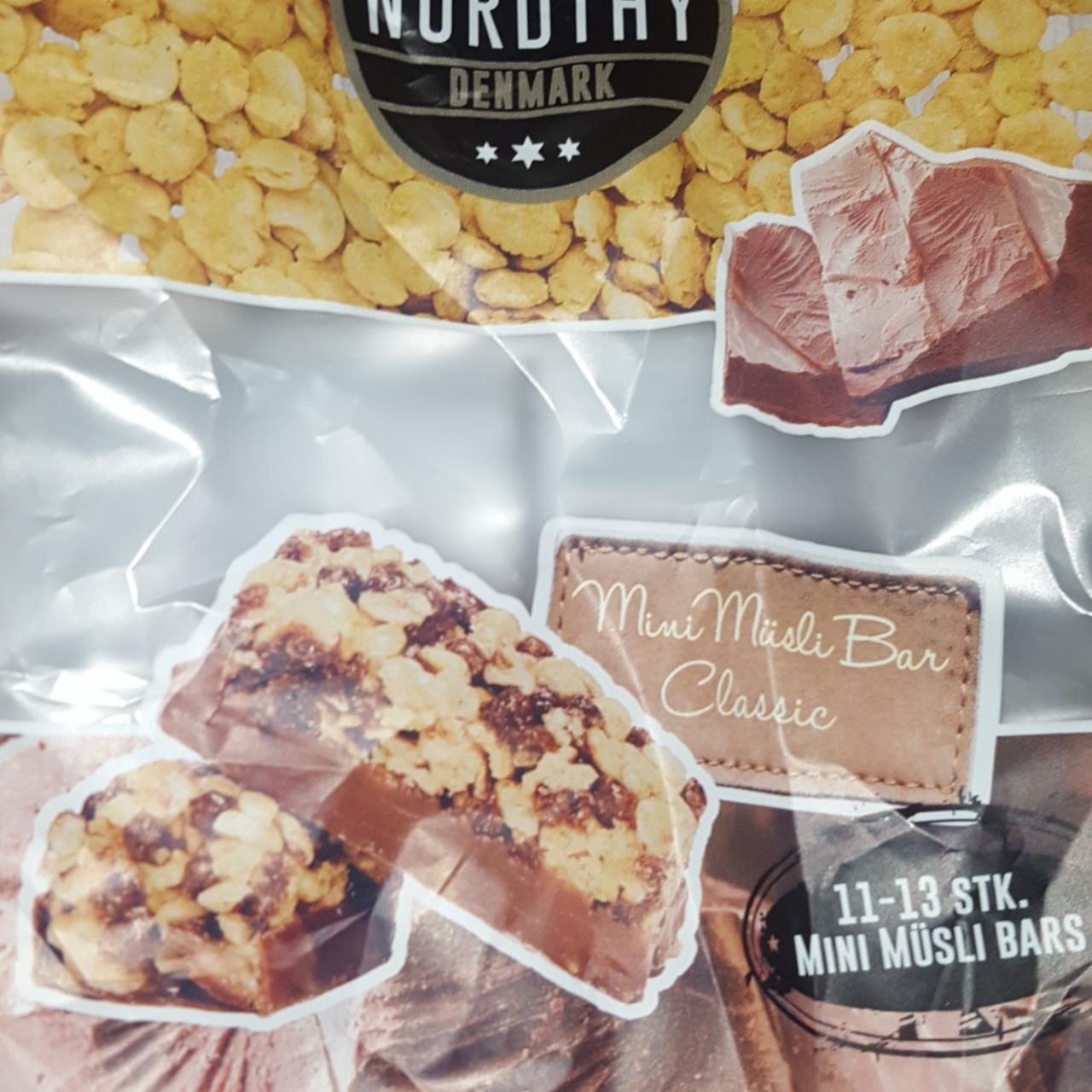 Zdjęcia - mini musli bars Nordthy