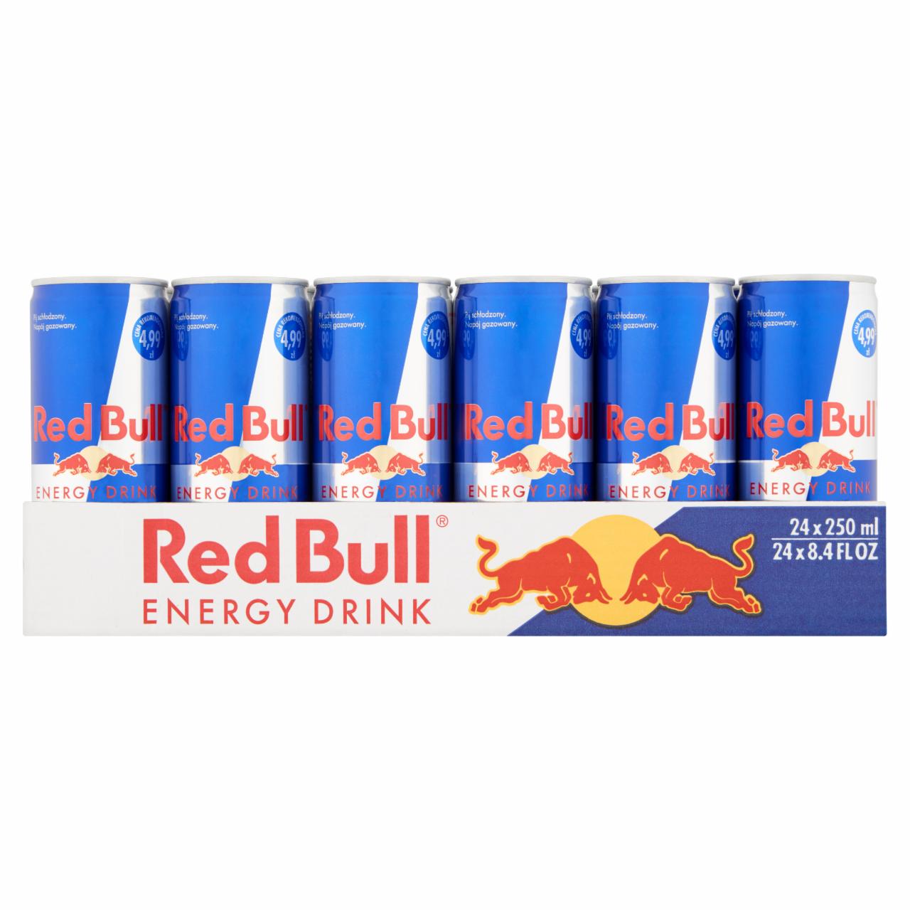 Zdjęcia - Red Bull Napój energetyczny 24 x 250 ml