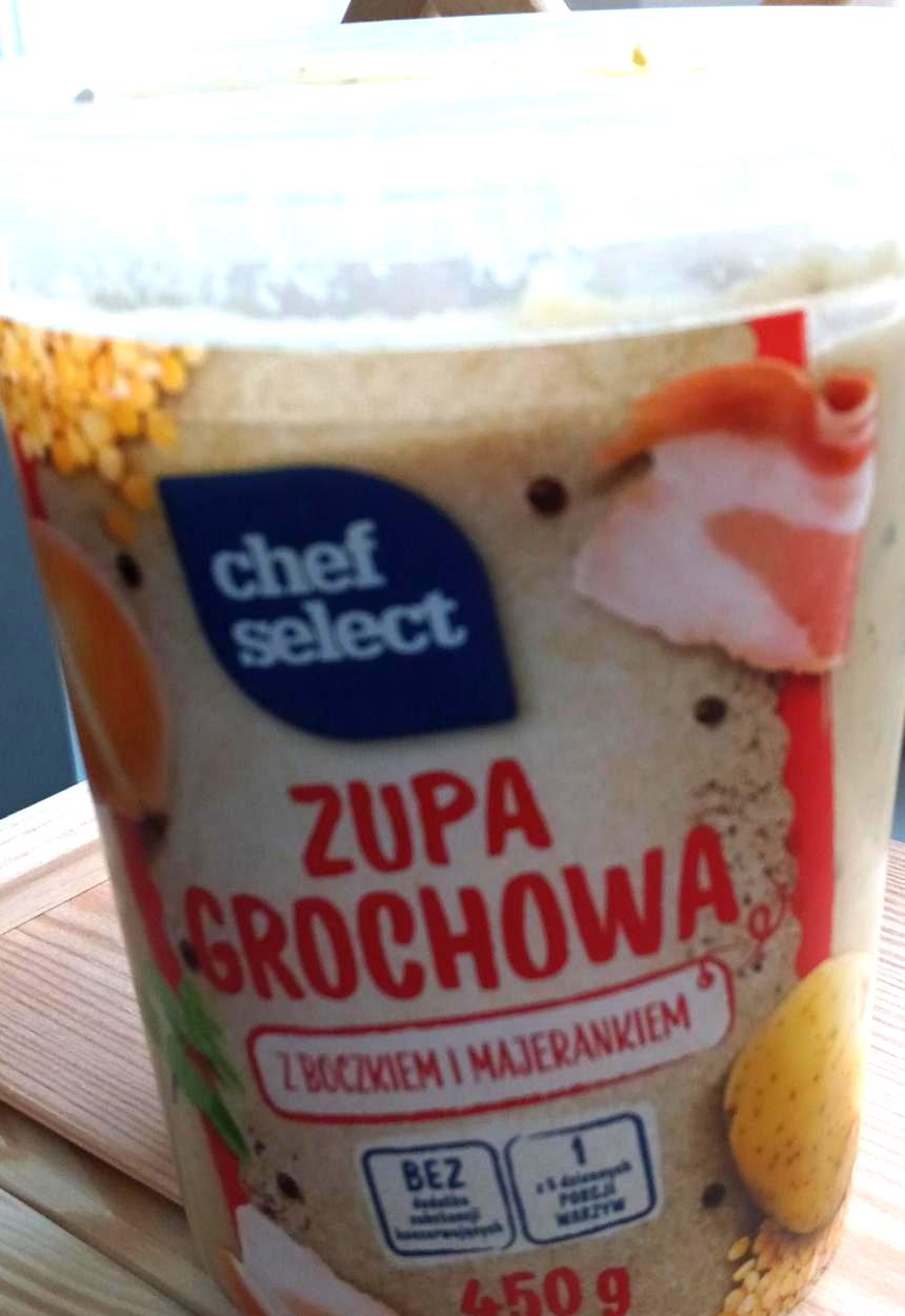 Zdjęcia - Zupa grochowa z boczkiem i majerankiem Chef select