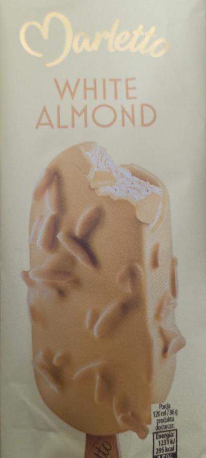 Zdjęcia - Lody White Almond Marietto