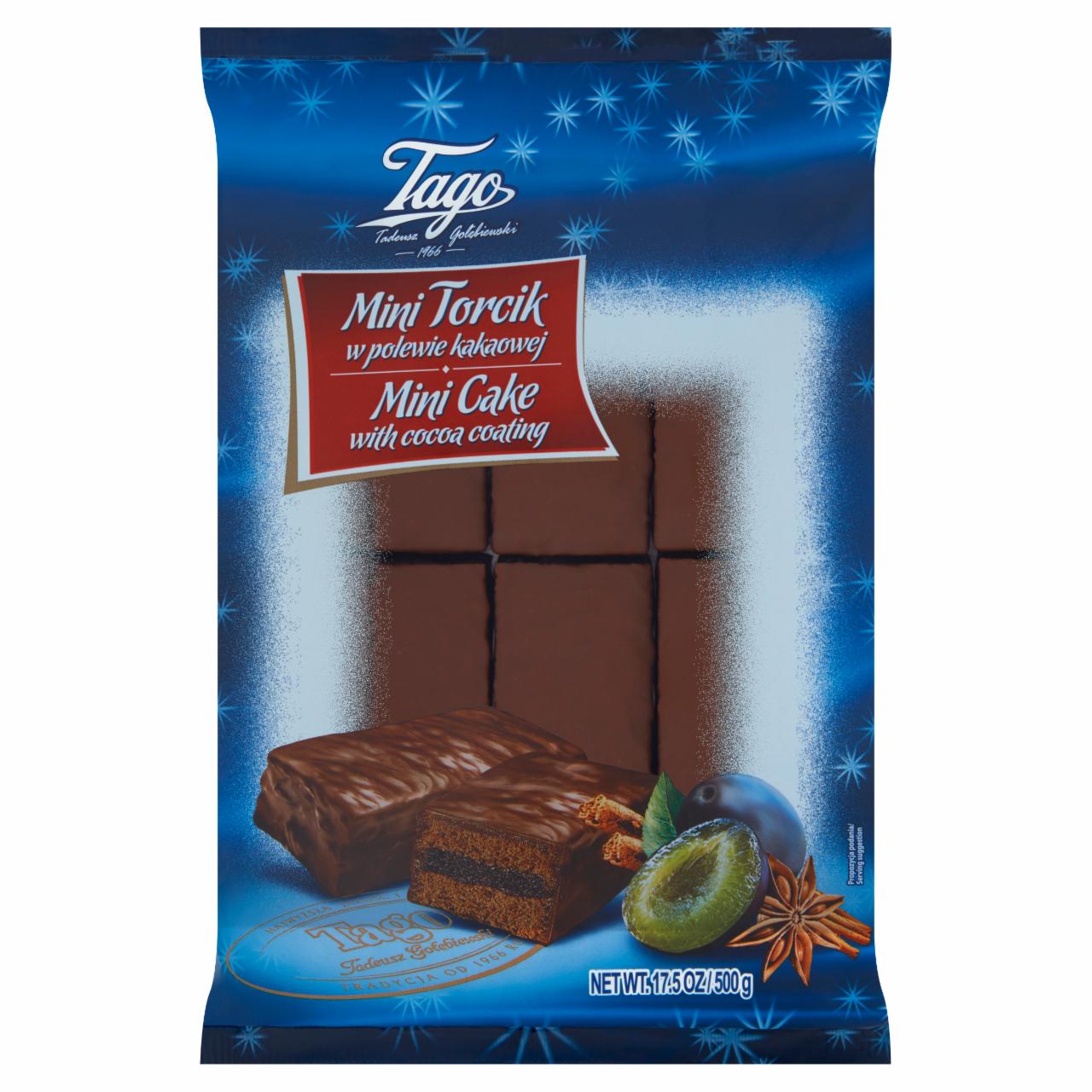 Zdjęcia - Tago Mini torcik w polewie kakaowej 500 g
