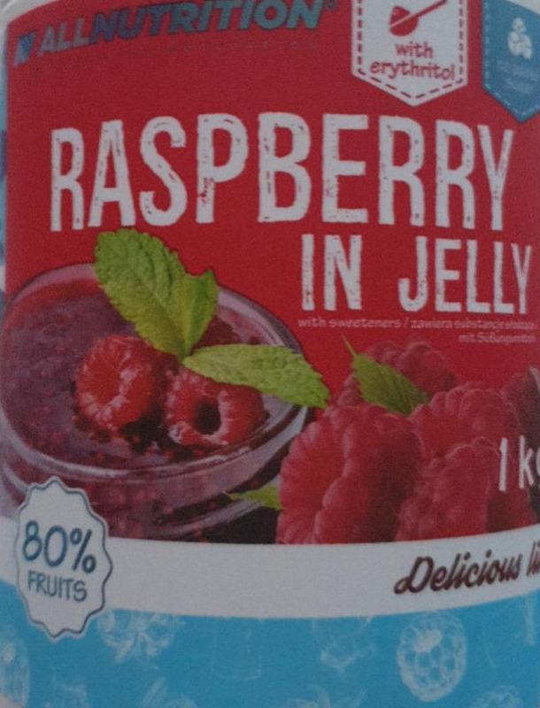 Zdjęcia - raspberry in jelly allnutrition