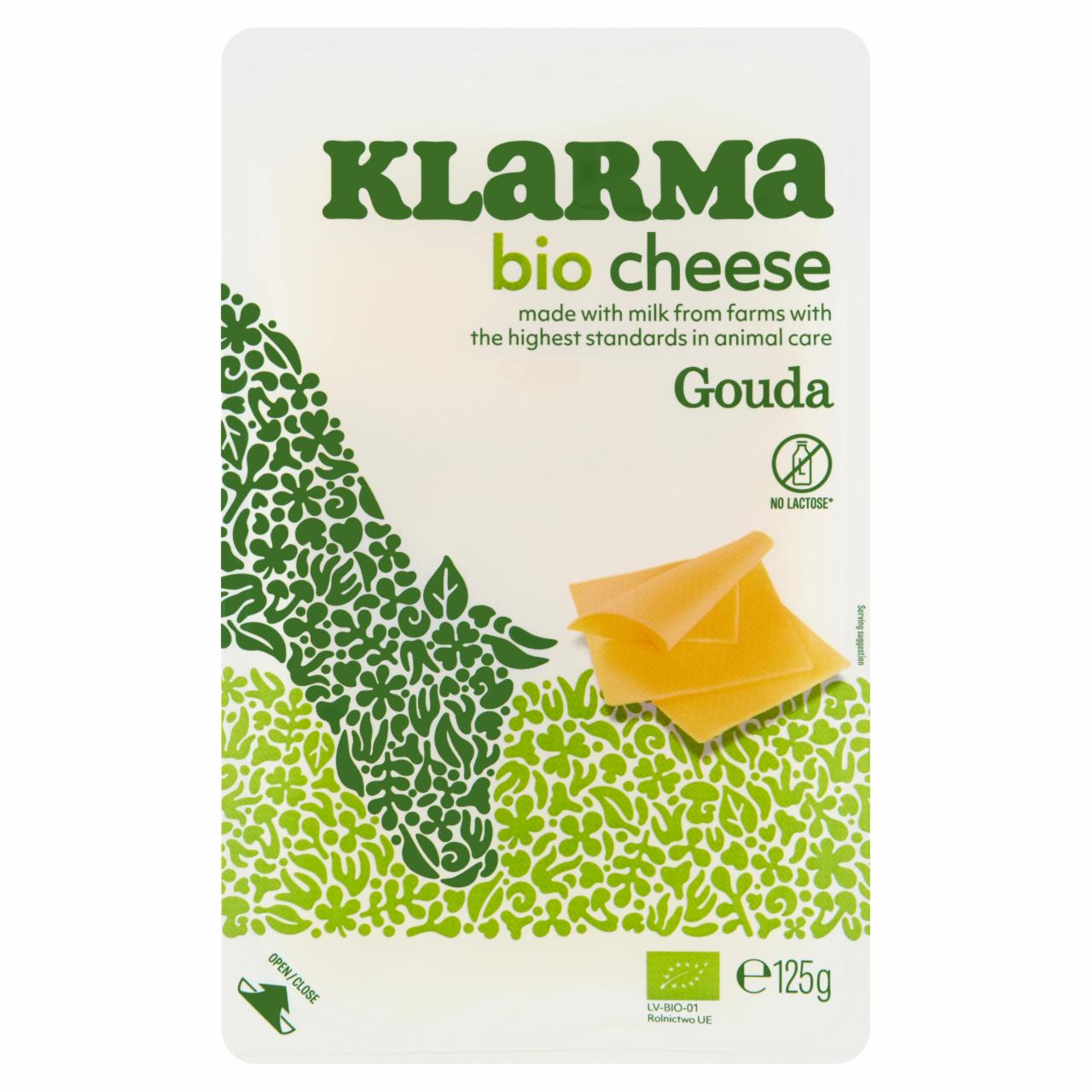 Zdjęcia - Klarma Bio ser Gouda plastry 125 g