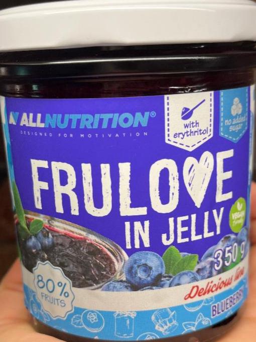 Zdjęcia - Frulove in jelly blueberry Allnutrition