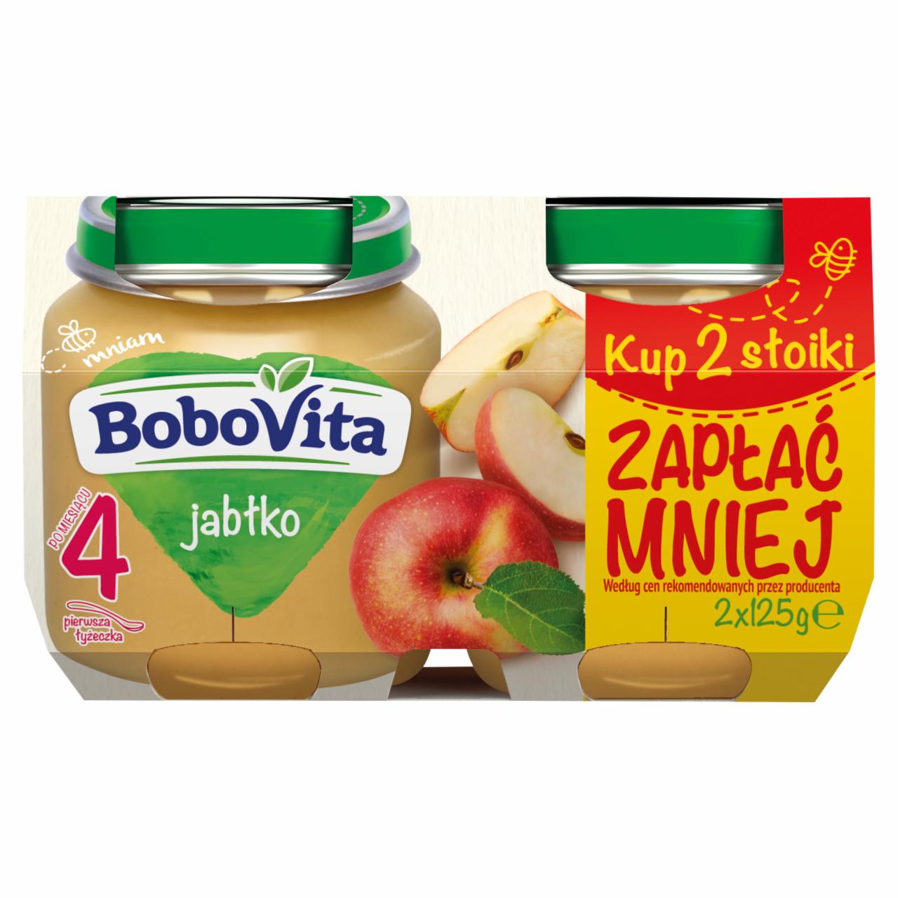 Zdjęcia - BoboVita Jabłko po 4 miesiącu 2 x 125 g