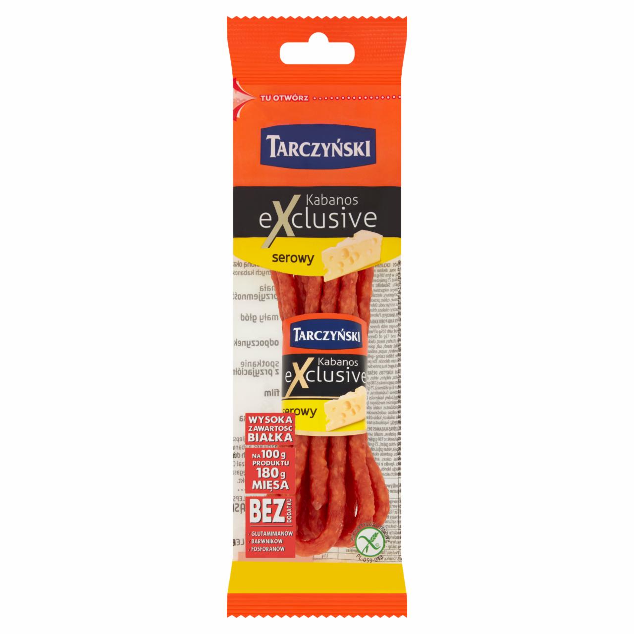 Zdjęcia - Tarczyński Kabanos Exclusive serowy 115 g