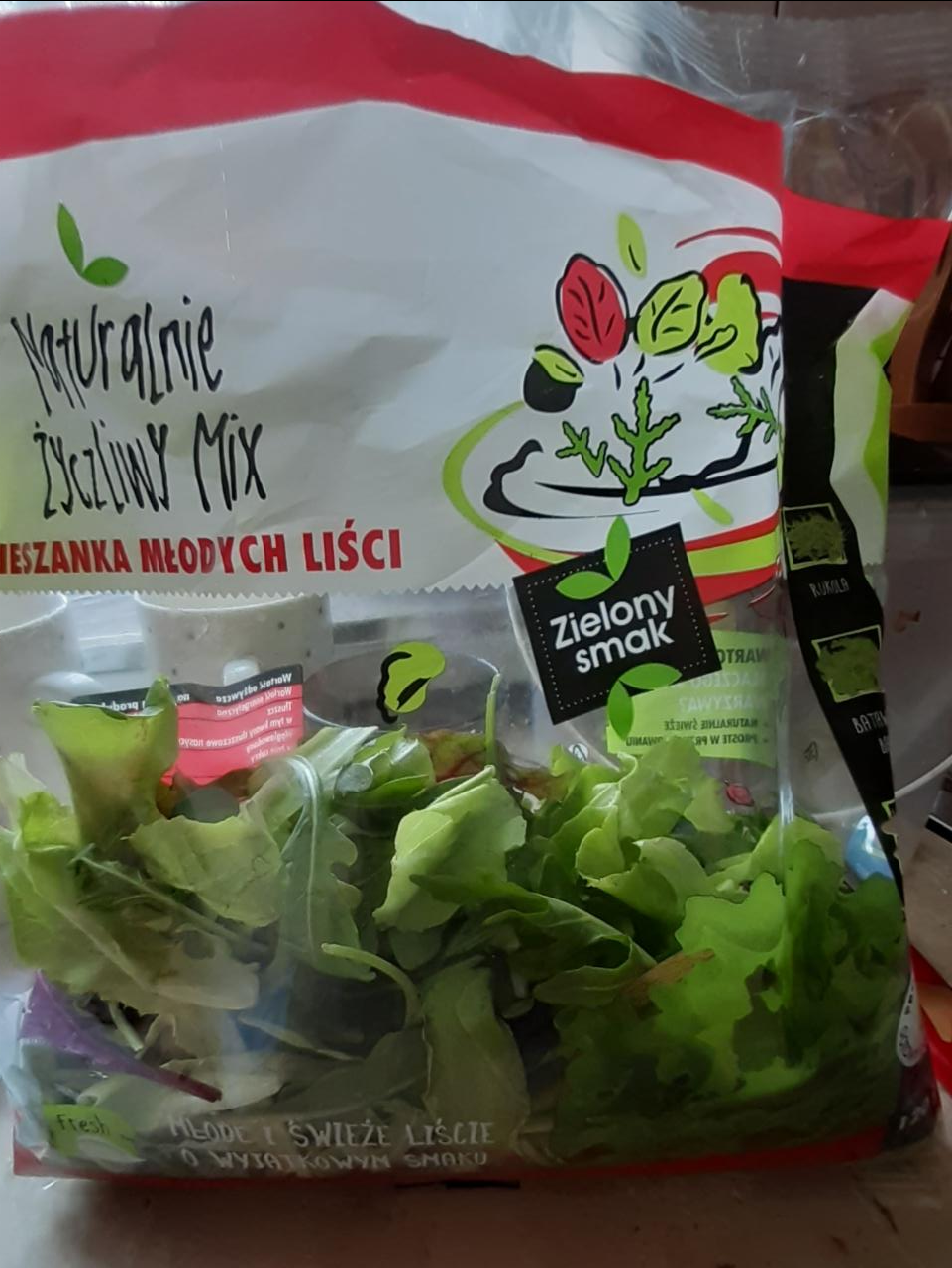 Zdjęcia - Naturalnie życzliwy Mix mieszanka młodych liści Zielony smak
