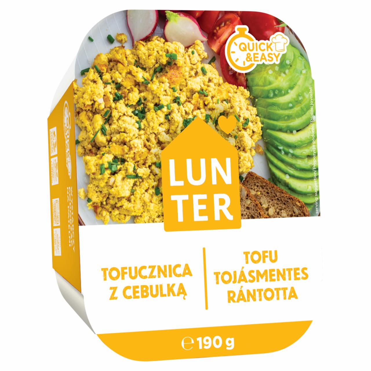 Zdjęcia - Lunter Tofucznica z cebulką 190 g