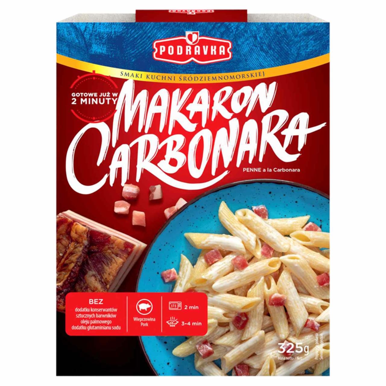 Zdjęcia - Podravka Makaron carbonara