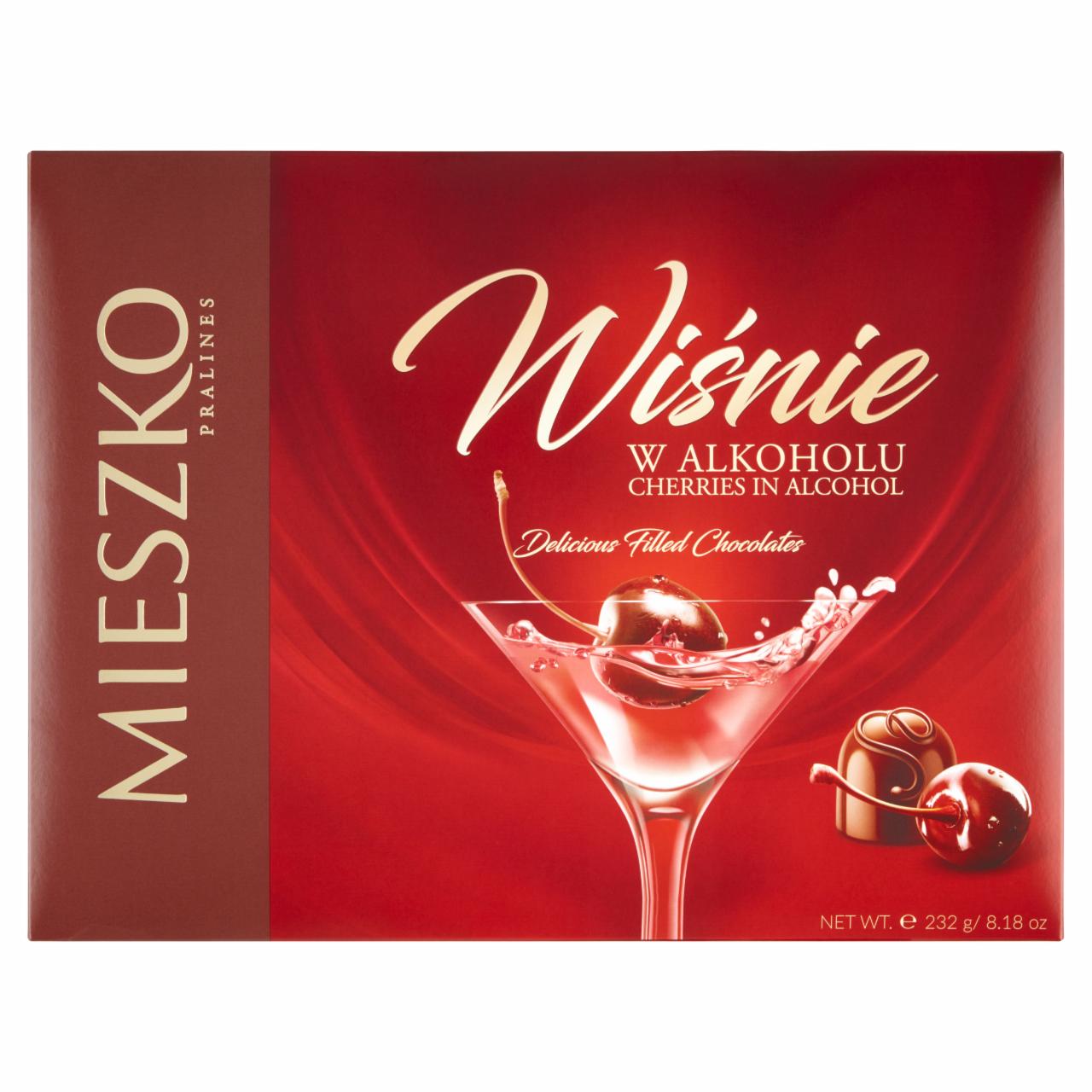 Zdjęcia - Mieszko Wiśnie w alkoholu 232 g