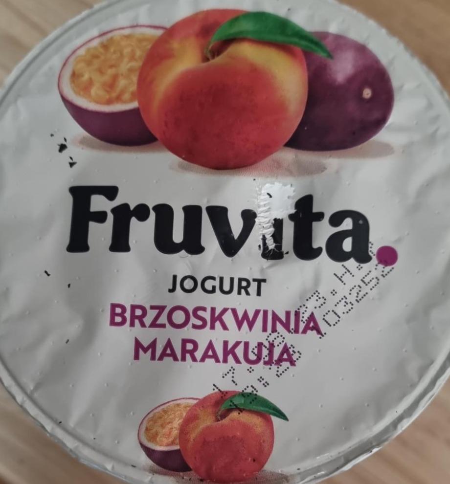 Zdjęcia - Jogurt brzoskwinia marakuja Fruvita