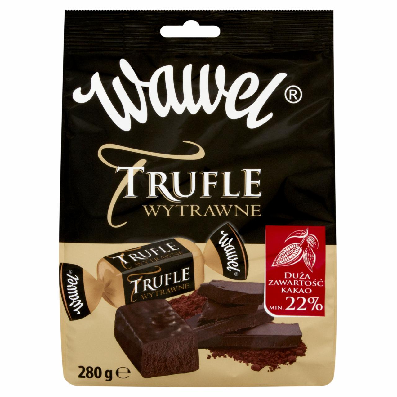 Zdjęcia - Wawel Trufle Wytrawne Cukierki kakaowe w czekoladzie 280 g