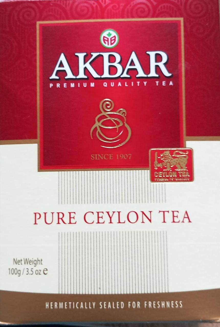 Zdjęcia - Pure cylon tea Akbar