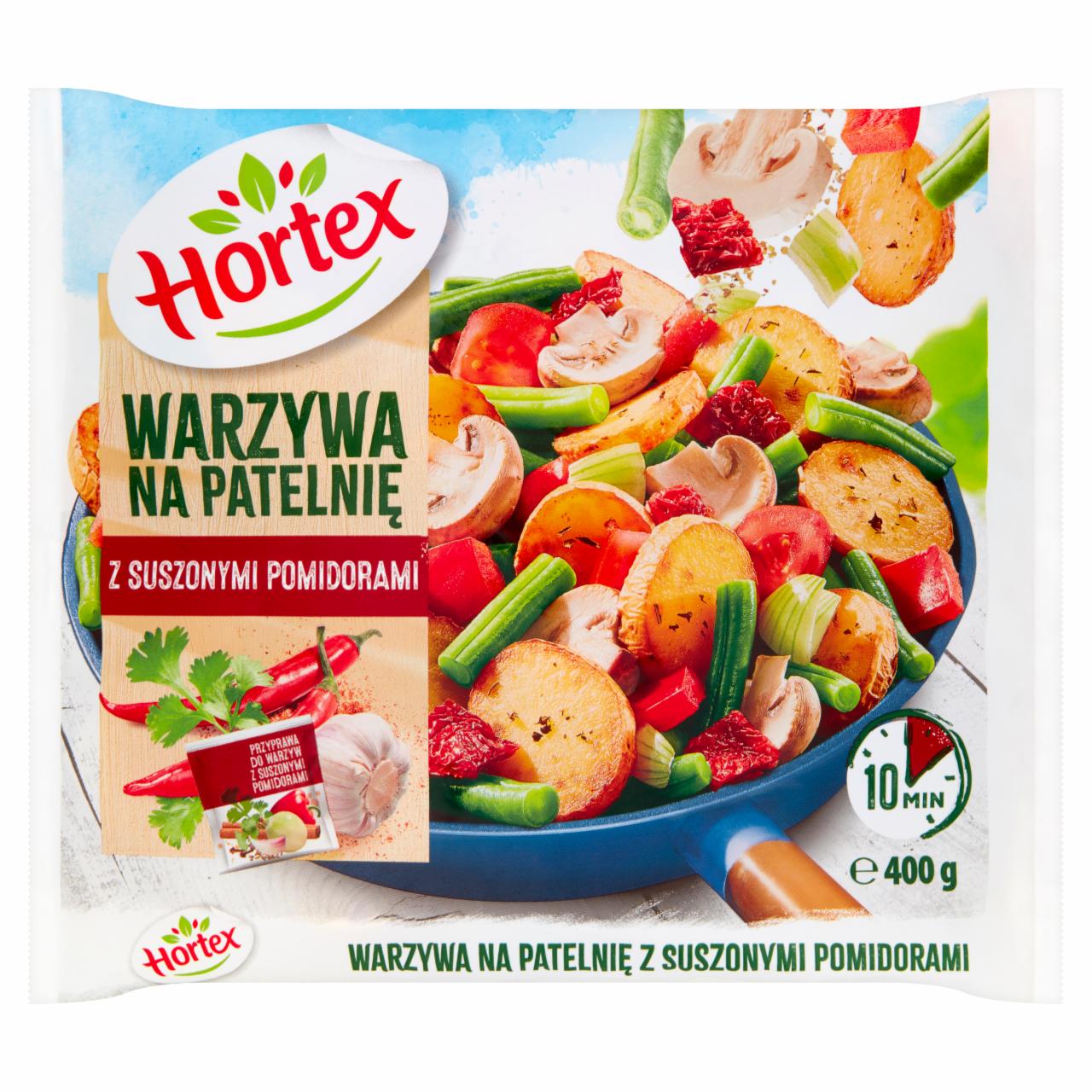 Zdjęcia - Hortex Warzywa na patelnię z suszonymi pomidorami 400 g 