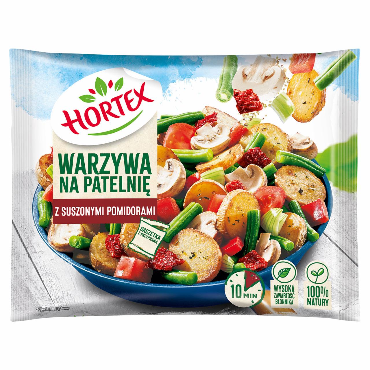 Zdjęcia - Hortex Warzywa na patelnię z suszonymi pomidorami 400 g 