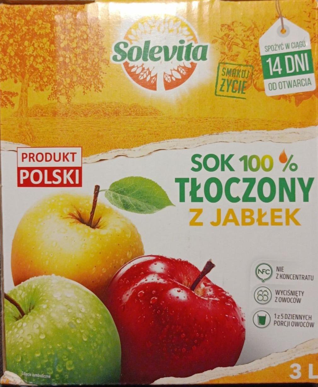Zdjęcia - Solevita Sok 100% tłoczony z jabłek