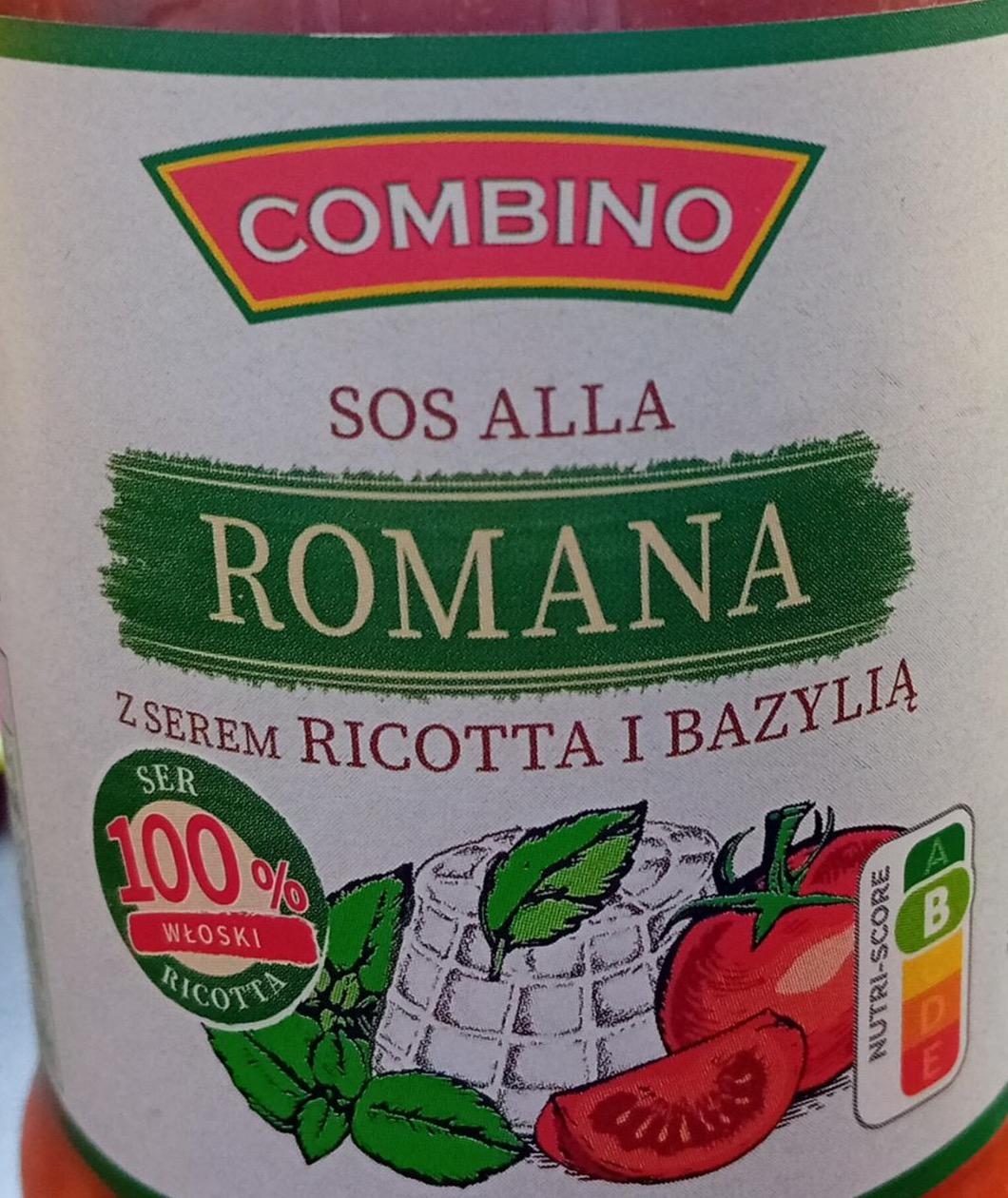 Zdjęcia - Sos alla Romana z serem ricotta i bazylią Combino
