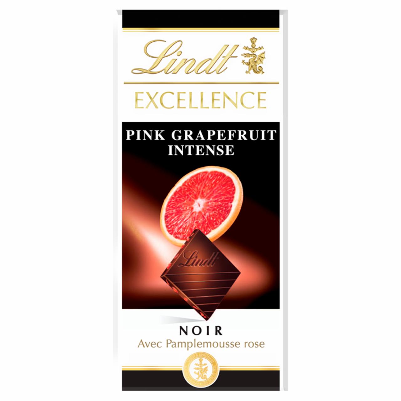 Zdjęcia - Lindt Excellence Czekolada ciemna z sokiem z różowych grejpfrutów 100 g