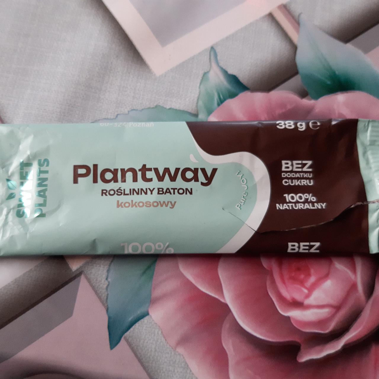 Zdjęcia - Plantway roślinny baton kokosowy Sweet plants