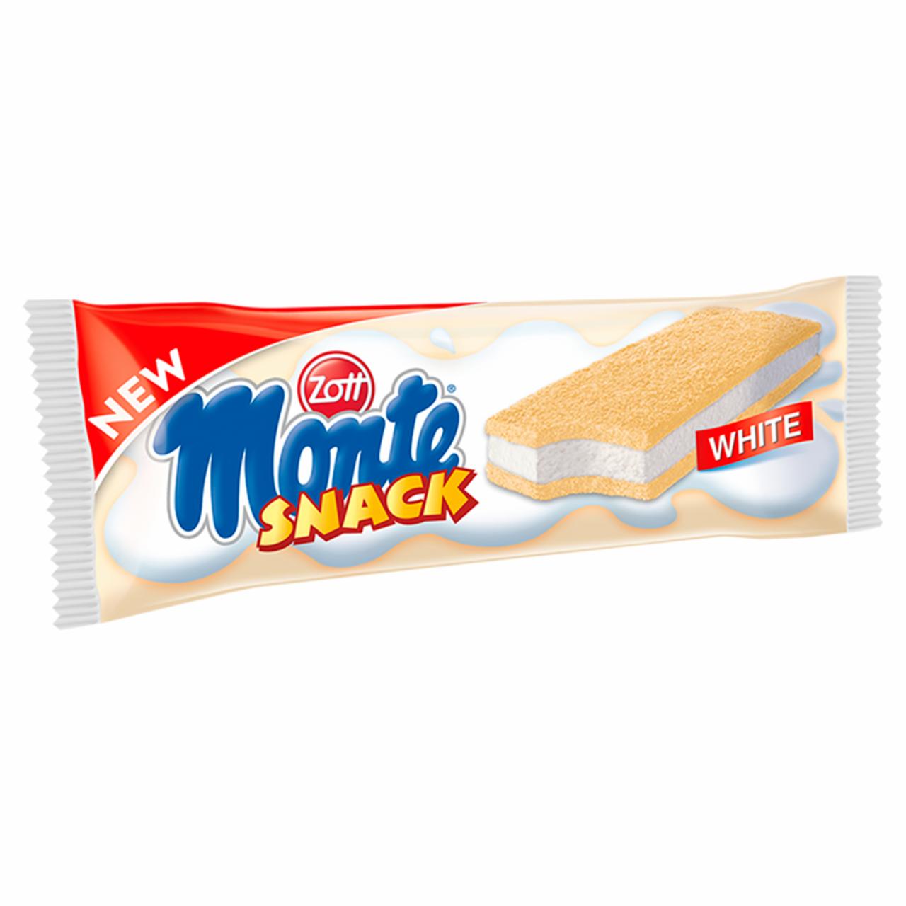 Zdjęcia - Zott Monte White Snack Ciastko z kremem mlecznym 29 g