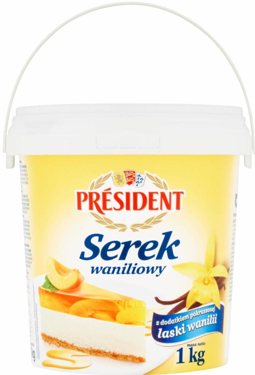 Zdjęcia - Serek waniliowy Président