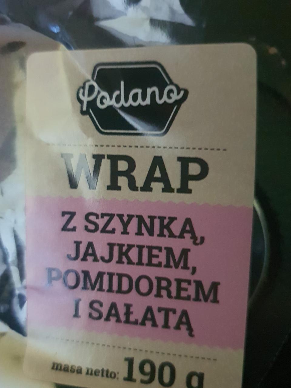 Zdjęcia - wrap Podano