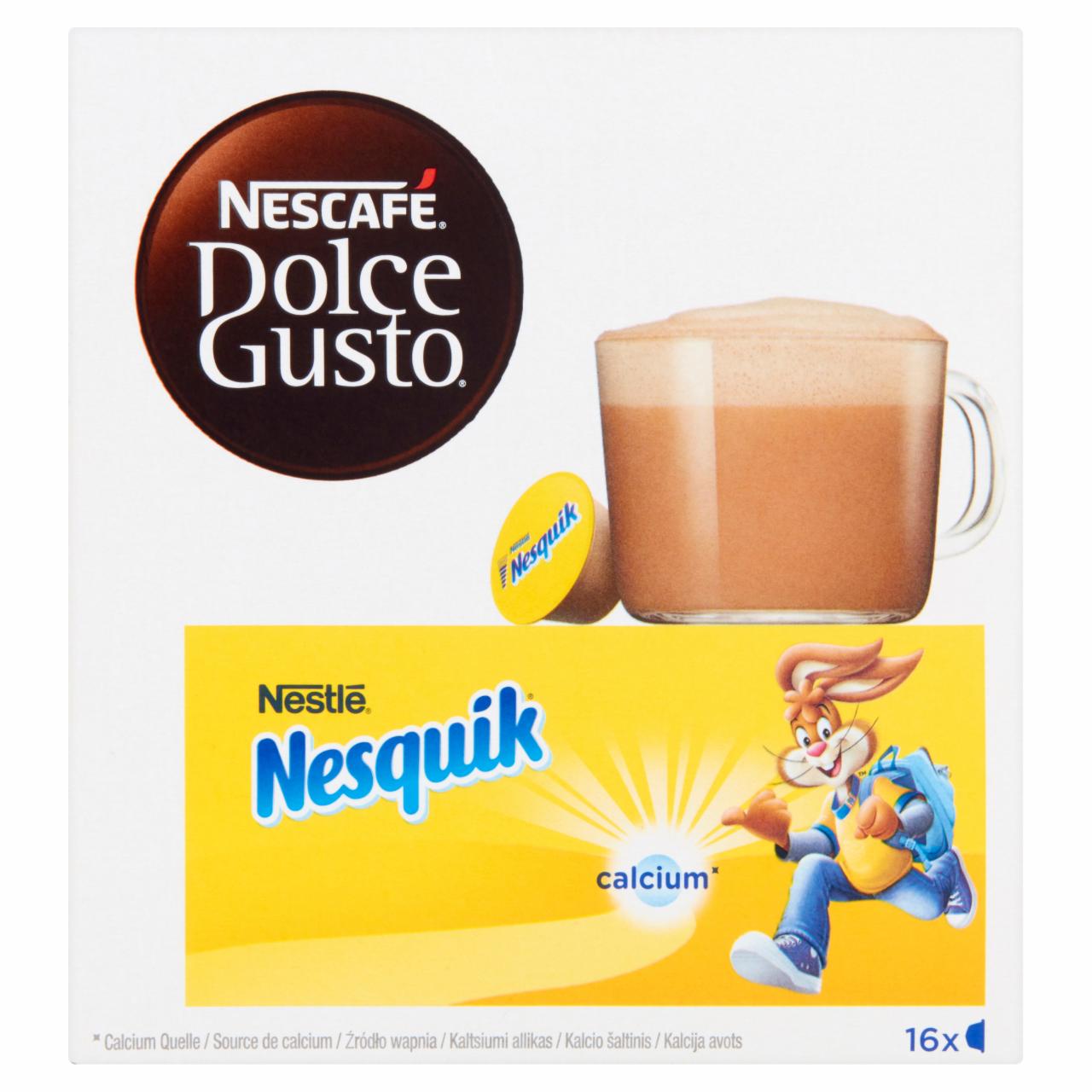 Zdjęcia - Nescafé Dolce Gusto Nesquik Kakao w kapsułkach 256 g (16 x 16 g)