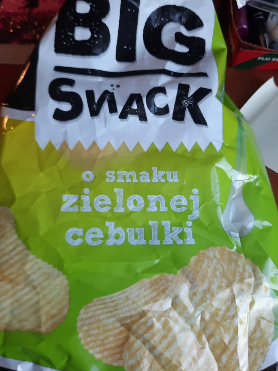 Zdjęcia - Big Snack o smaku zielonej cebulki 