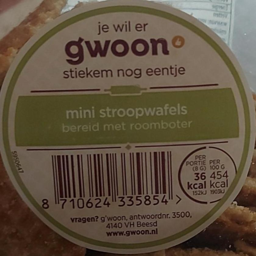 Zdjęcia - Mini Stroopwafels bereid metroomboter Gwoon