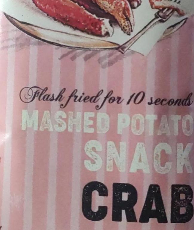 Zdjęcia - Mashed potato snack crab Long chips