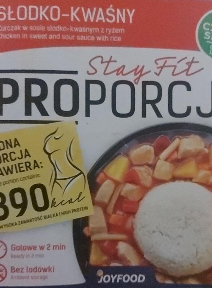 Zdjęcia - kurczak w sosie słodko kwasnym z ryżem joy food