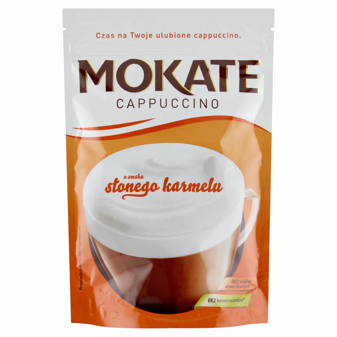Zdjęcia - Mokate Cappuccino smak słony karmel 110 g