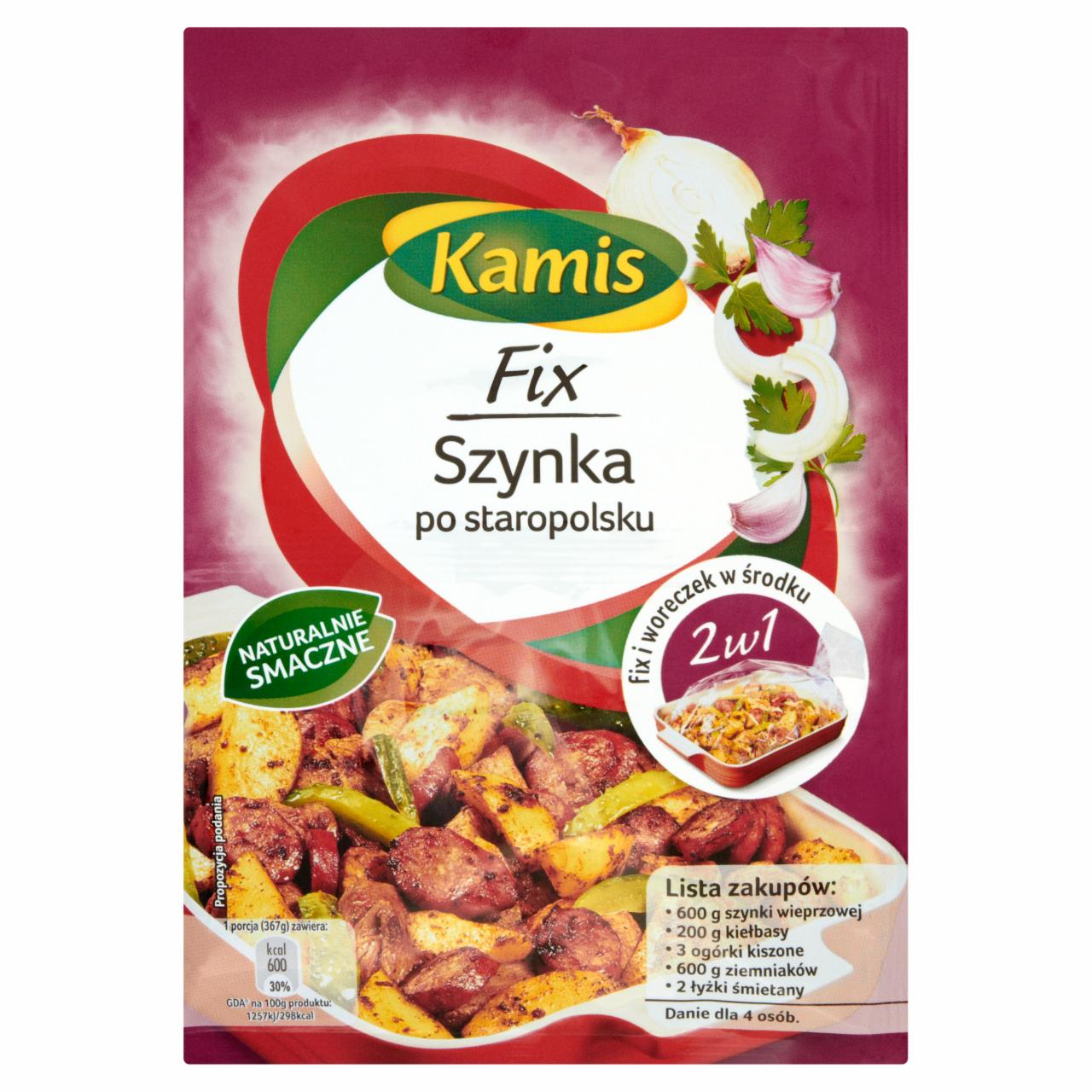 Zdjęcia - Kamis Fix Szynka po staropolsku 28 g