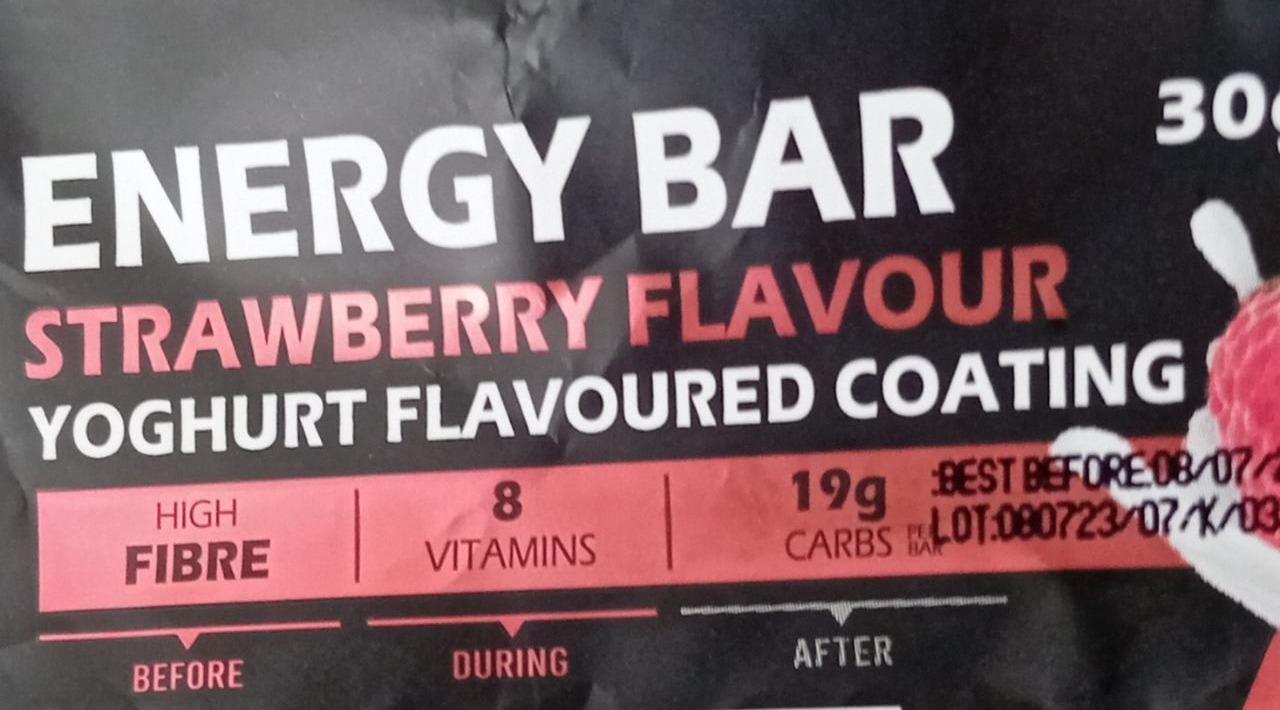 Zdjęcia - Energy bar strawberry flavour 2Keep Fit
