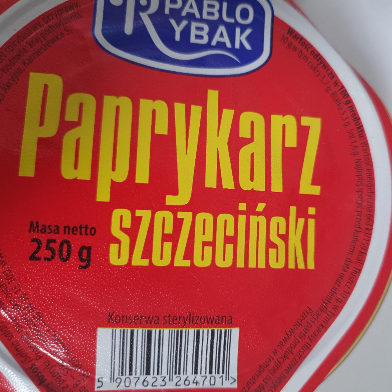 Zdjęcia - Paprykarz szczeciński Pablo Rybak