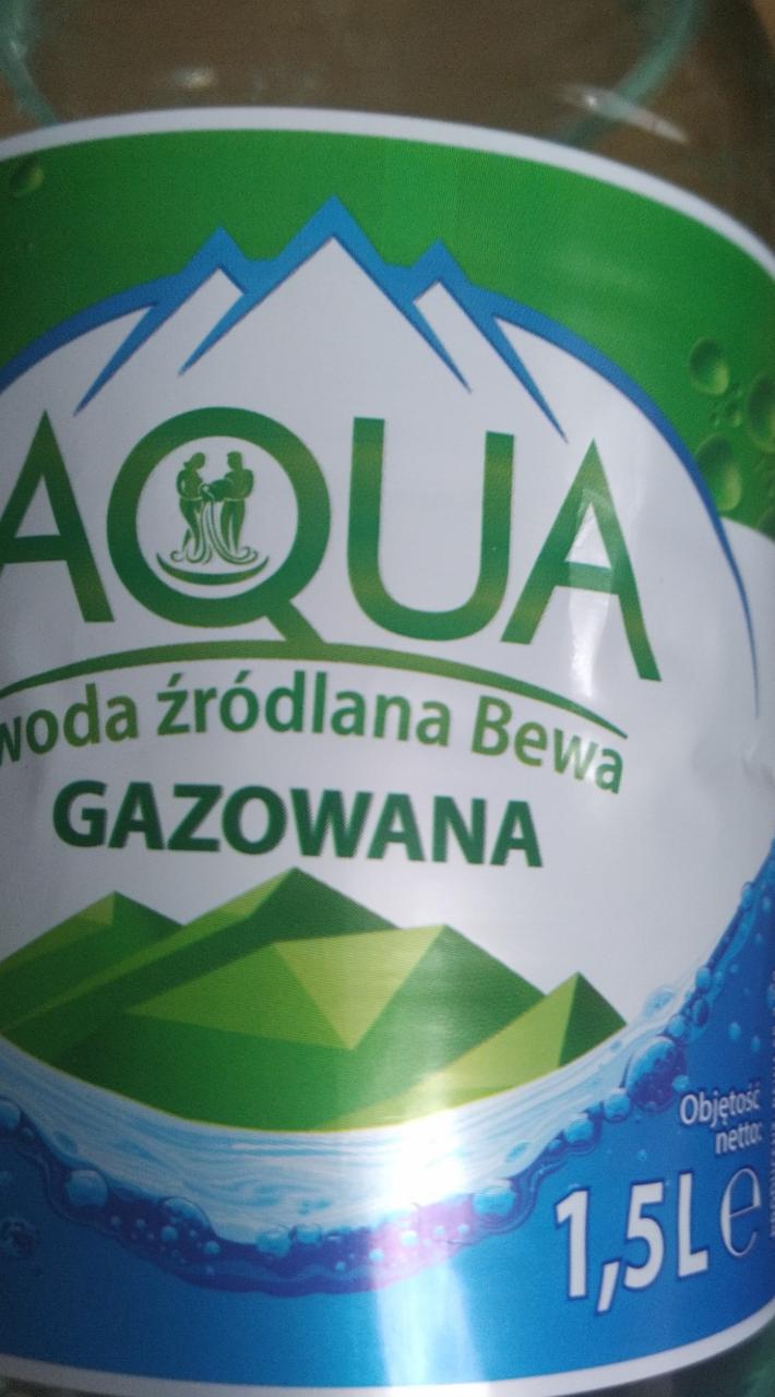 Zdjęcia - Woda AQUA Gazowana