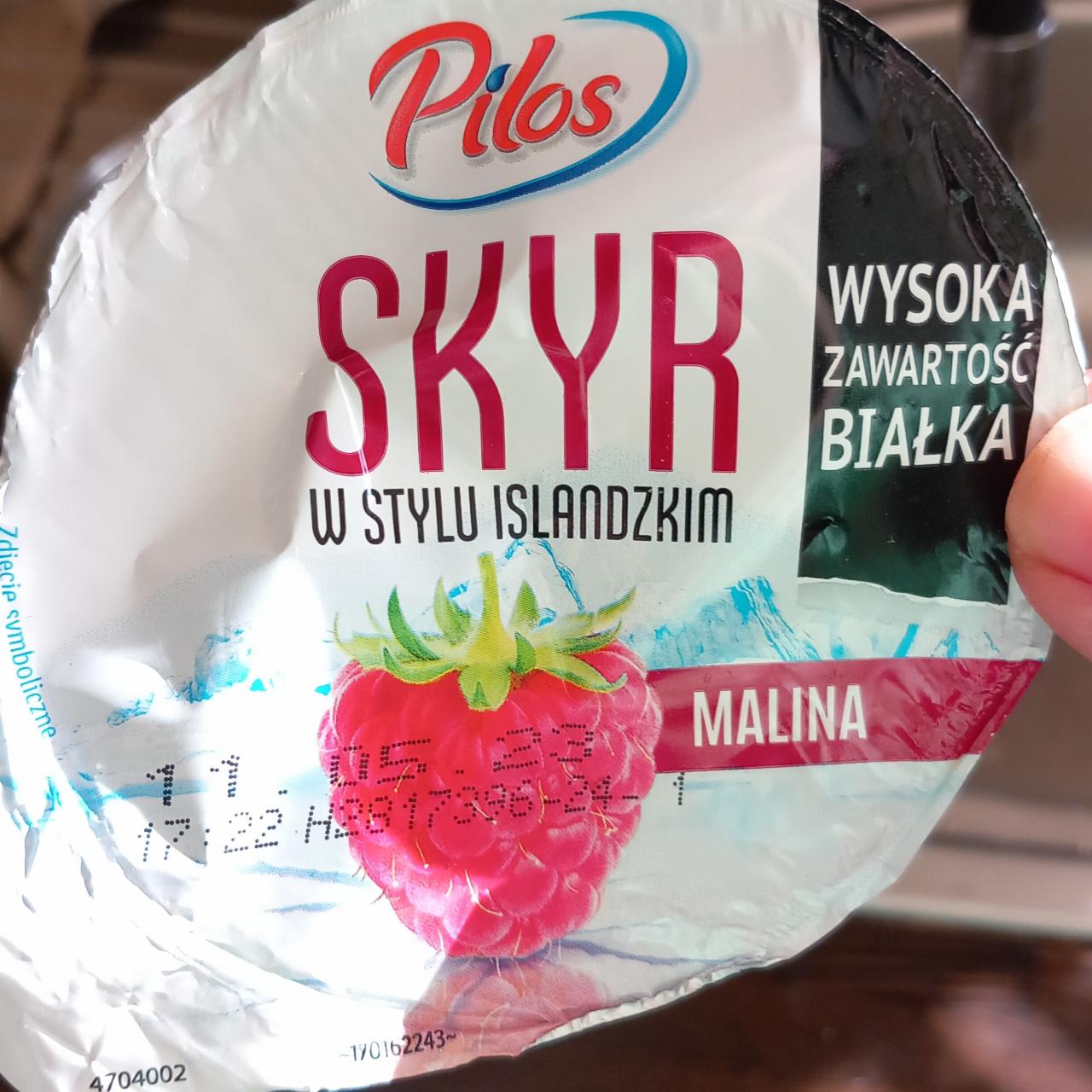 Zdjęcia - Skyr w stylu islandzkim malina Pilos