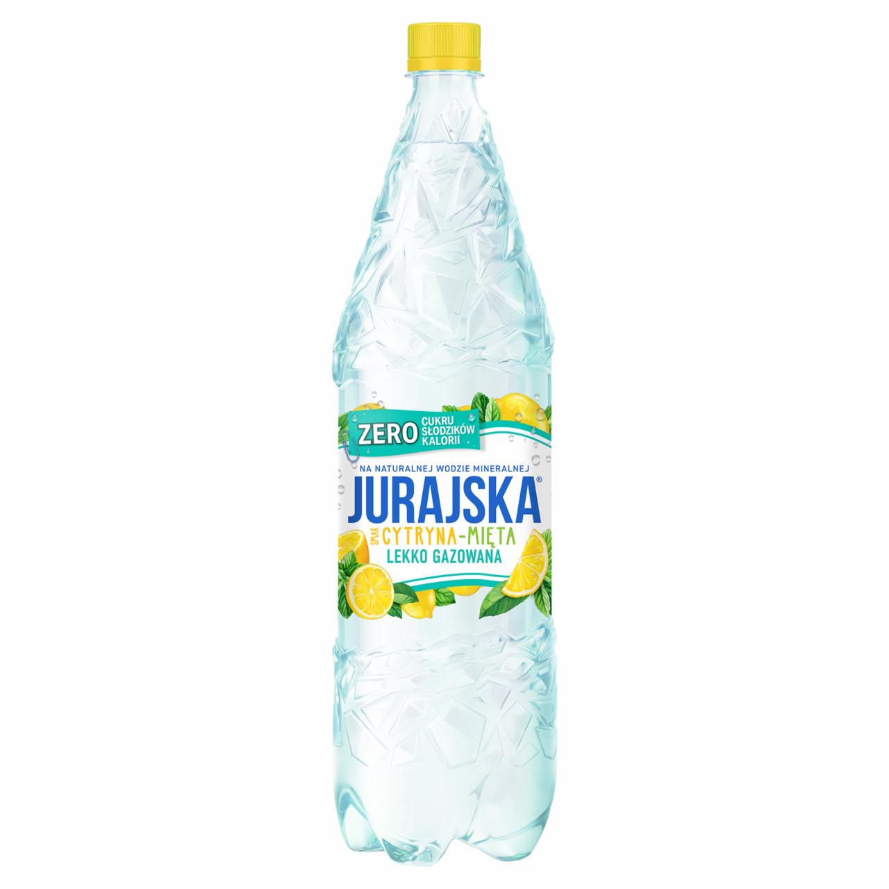 Zdjęcia - Jurajska Napój lekko gazowany smak cytryna-mięta 1,5 l