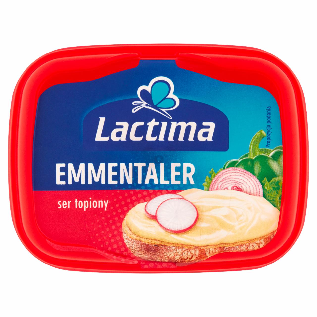 Zdjęcia - Lactima Ser topiony Emmentaler 130 g