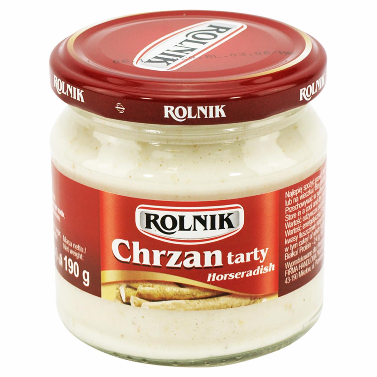 Zdjęcia - Rolnik Chrzan tarty 190 g