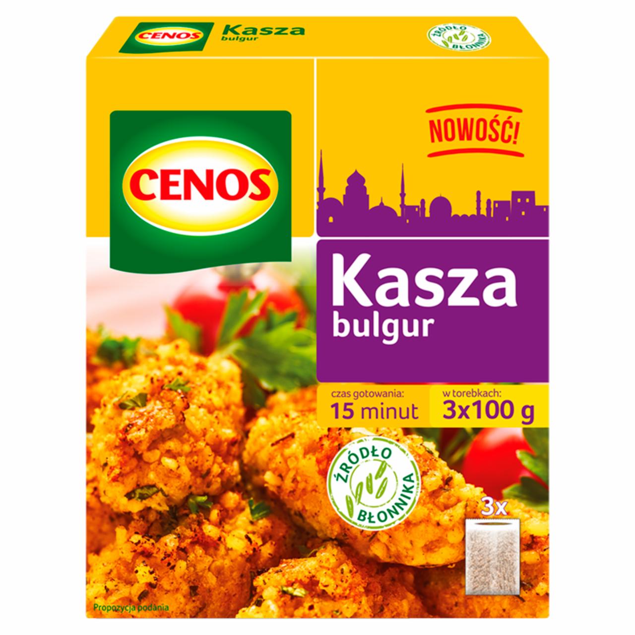 Zdjęcia - Cenos Kasza bulgur 300 g (3 x 100 g)