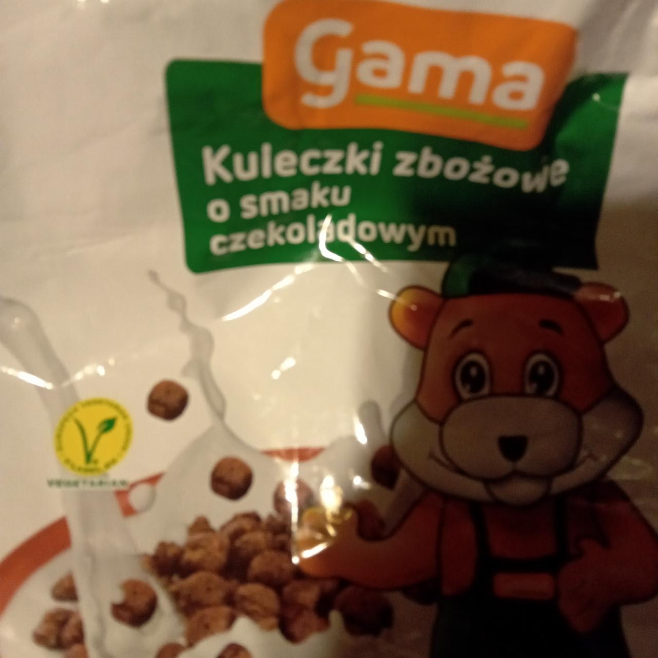 Zdjęcia - Płatki kuleczki zbożowe o smaku czekoladowym Gama