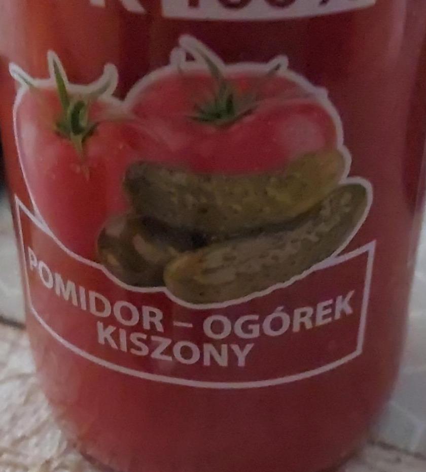 Zdjęcia - Pomidor ogórek kiszony oryginalny sok