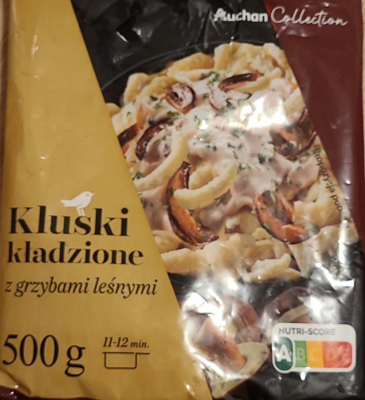 Zdjęcia - Kluski kładzione z grzybami leśnymi Auchan